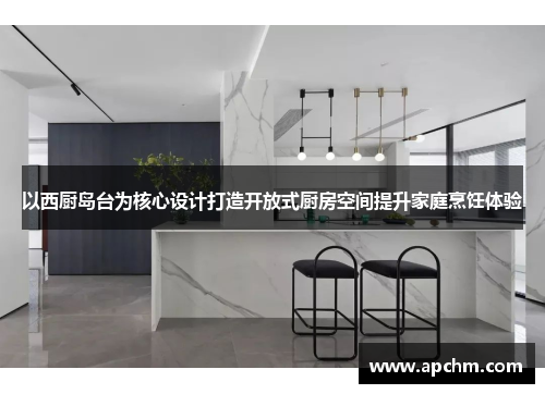 以西厨岛台为核心设计打造开放式厨房空间提升家庭烹饪体验