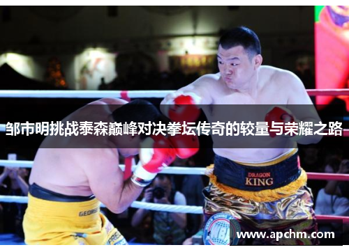 邹市明挑战泰森巅峰对决拳坛传奇的较量与荣耀之路